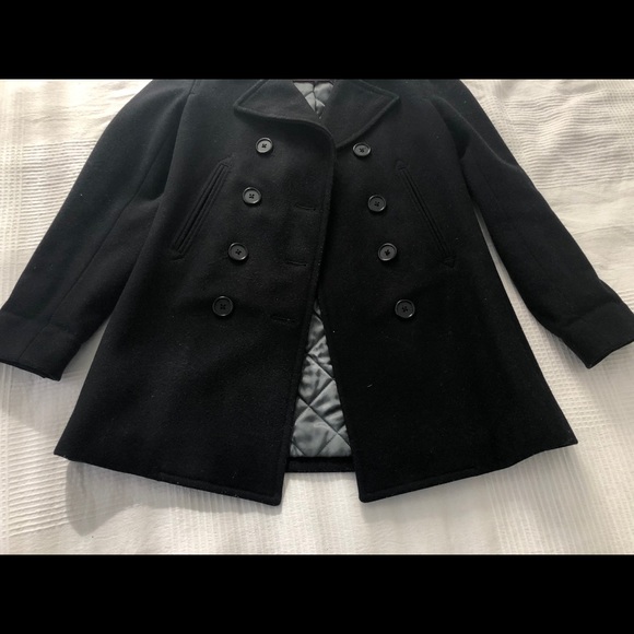 J Crew Wool Thinsulate Peacoat XS - Picture 3 of 8